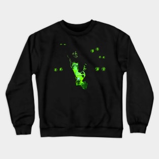 12th IN THE VAMPIRE MONKEYS PIT Crewneck Sweatshirt